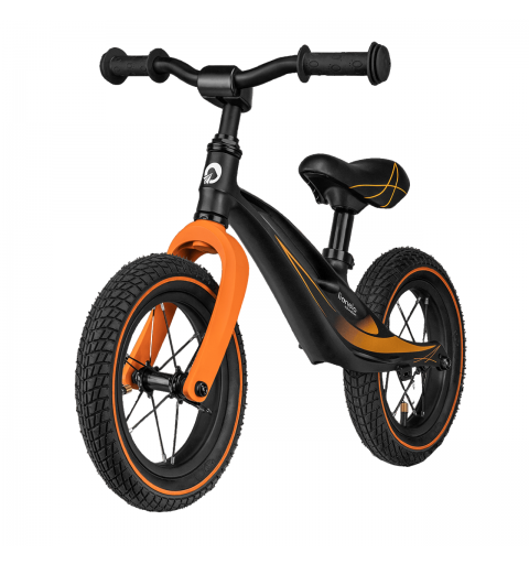 Lionelo Bart Air - rowerek biegowy koła pompowane | Sporty Black